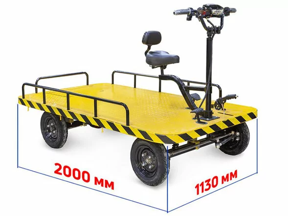Платформенная тележка электрическая RuTrike СКЛАД 2000