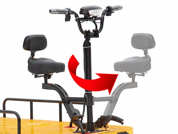 Платформенная тележка электрическая RuTrike СКЛАД 2000
