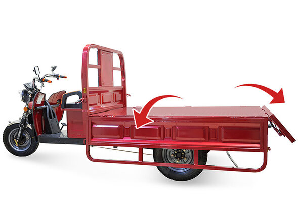 Грузовой электротрицикл Rutrike D4 1800 60V1500W