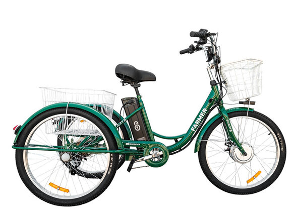 Трёхколёсный электровелосипед Smart8 Farmer