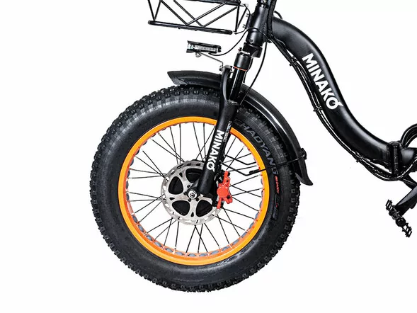 Электровелосипед Minako F11 Dual (полный привод)