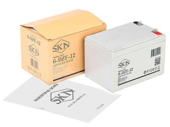 Тяговый аккумулятор SKN 6-DZF-12 (12V14.5A/H C5)