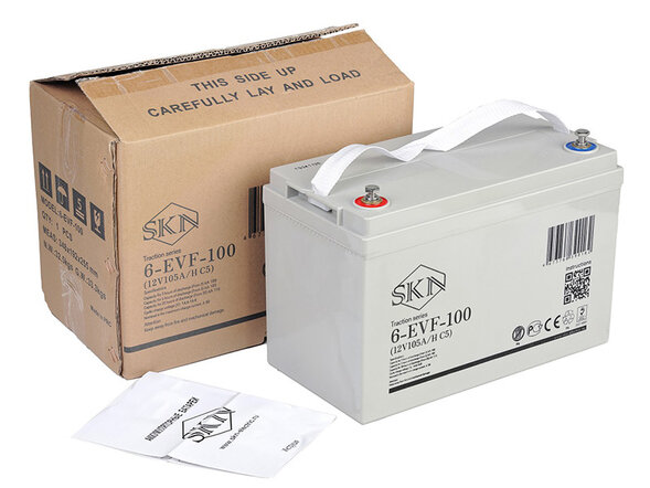 Тяговый аккумулятор SKN 6-EVF-100 (12V105A/H C5)