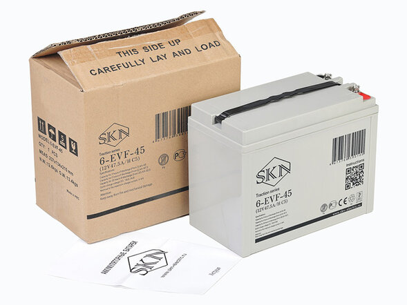 Тяговый аккумулятор SKN 6-EVF-45 (12V47.5A/H C5)