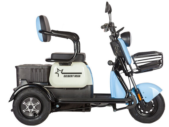 Электротрицикл Gelbert Vega 48V/60V 600W