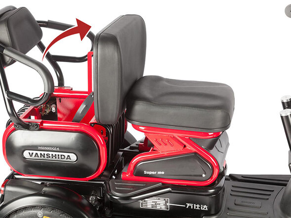 Электротрицикл Wanshida HOT HATCH 60V 650W