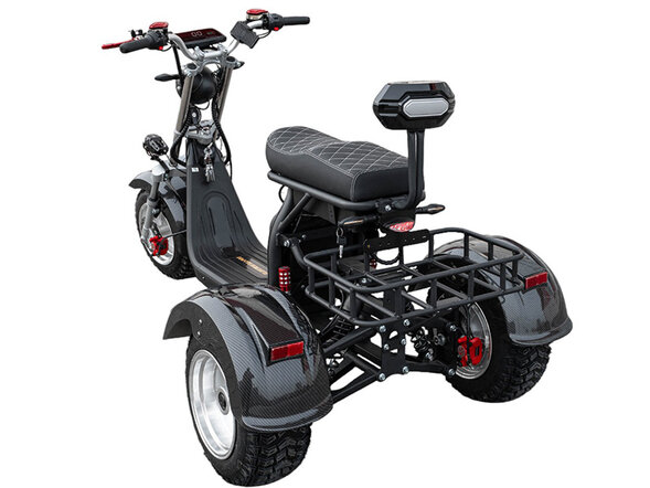 Трехколесный электроскутер Elektrix X12 PRO TRIKE