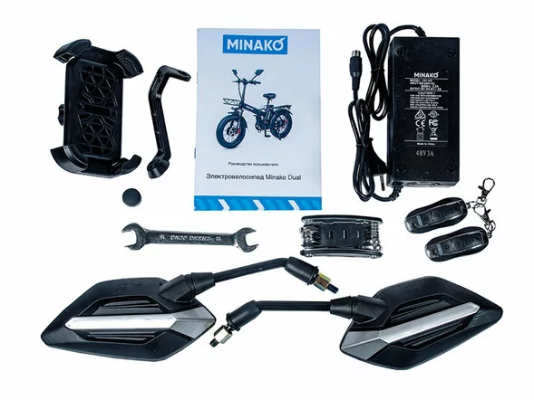 Электровелосипед Minako F10 Dual PRO