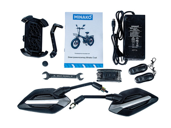 Электровелосипед Minako F11 Dual PRO