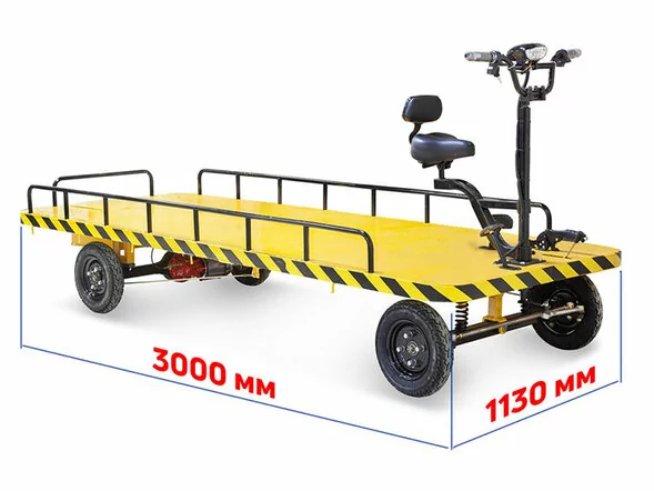 Платформенная тележка электрическая RuTrike СКЛАД 3000