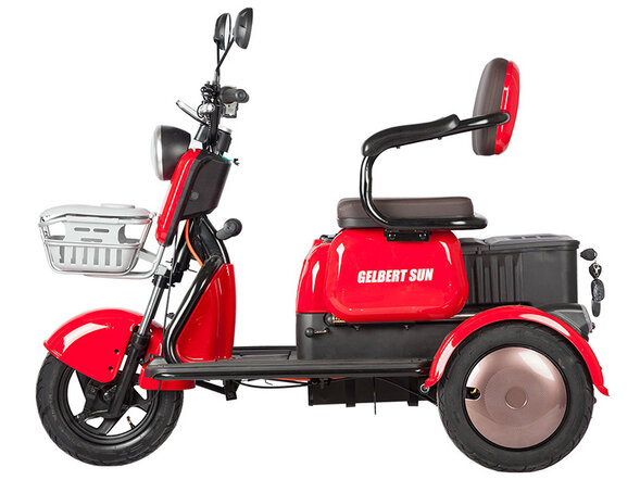 Электротрицикл Rutrike Gelbert Sun 48V/60V 650W