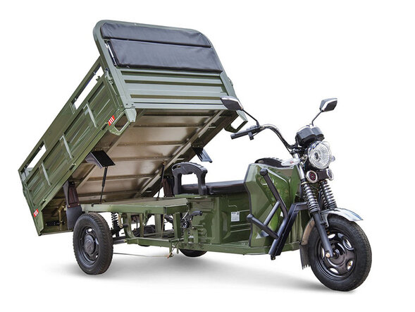 Грузовой электротрицикл Rutrike D4 NEXT PRO 1800 72V1500W