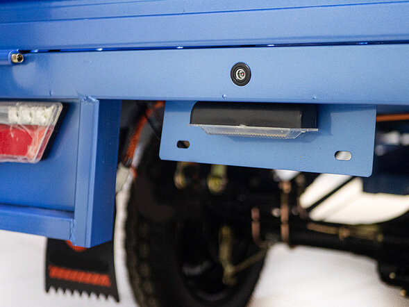 Грузовой электротрицикл Rutrike КАРГО Кабина Дуал обогрев 1500 60V1000W