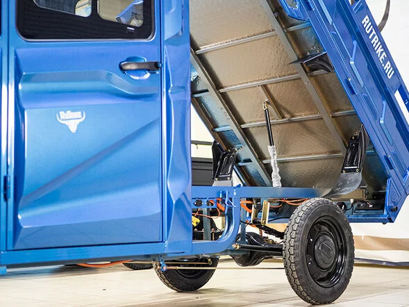 Грузовой электротрицикл Rutrike КАРГО Кабина обогрев 1500 60V1000W