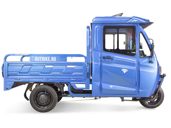 Грузовой электротрицикл Rutrike КАРГО Кабина обогрев 1500 60V1000W
