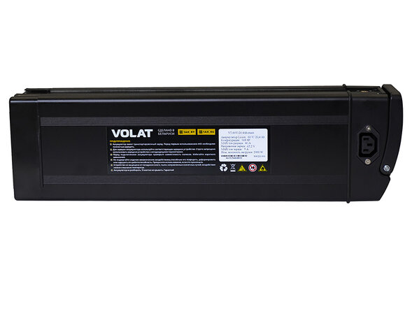 Аккумулятор Volat (16S8P 60V 20400Ah) в корпусе с планкой