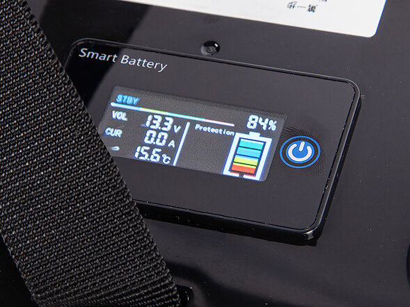 Аккумуляторная батарея литиевая Gelbert LiFePO4 (12V/80Ah/80А) BT/Display