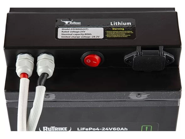 Тяговый аккумулятор Rutrike LiFePO4 24V60Ah (80A)