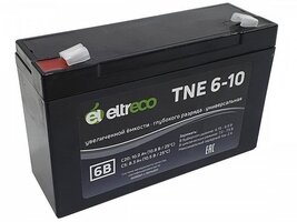 Тяговый аккумулятор Eltreco TNE6-10 (6V10A/H C20)