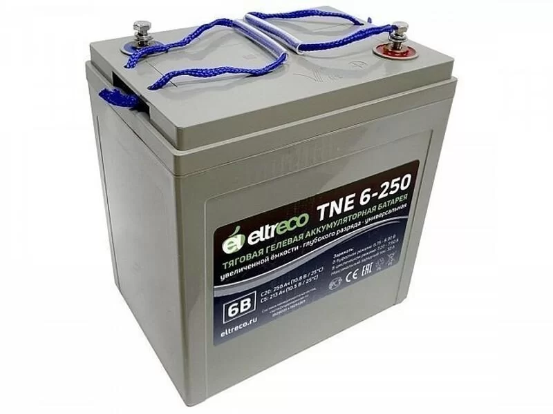 Тяговый аккумулятор Eltreco TNE6-250 (6V200A/H C3)