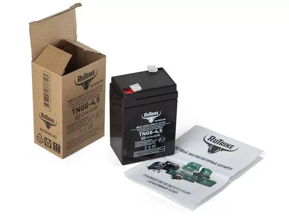 Аккумуляторная батарея RuTrike TNG6-4,5 (6V4,5A/H C20)