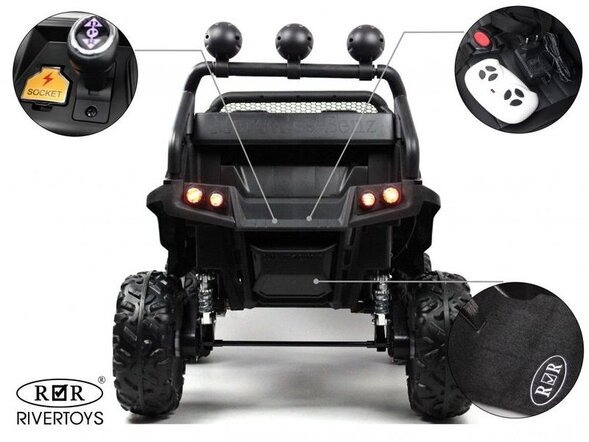 Детский электромобиль Mercedes-Benz Unimog Mini (P777BP) Лицензия