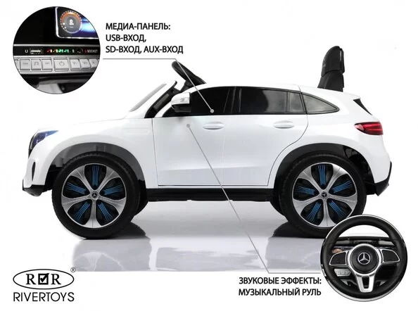 Детский электромобиль Mercedes-Benz EQC 400 (HL378) Лицензия
