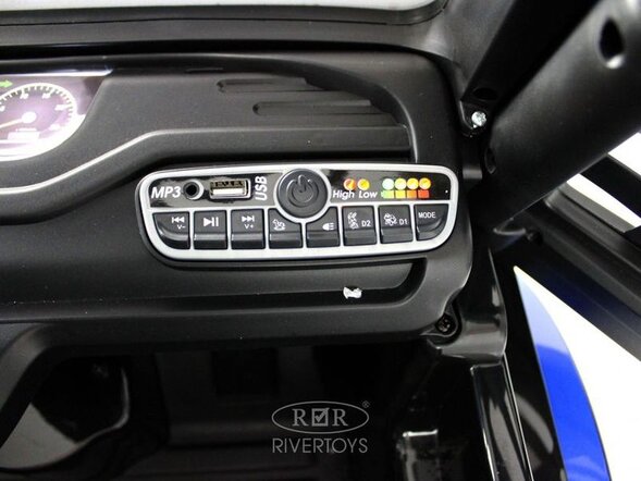 Детский электромобиль Mercedes-Benz Axor с прицепом (H777HH)