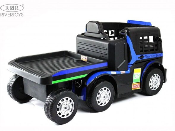 Детский электромобиль Mercedes-Benz Axor с прицепом (H777HH)