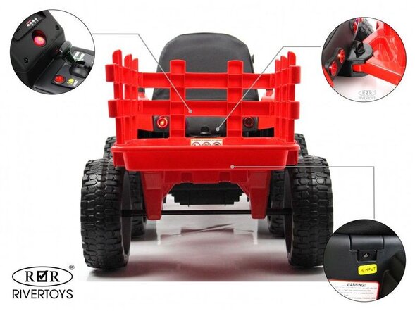 Детский электромобиль трактор H888HH Лицензия