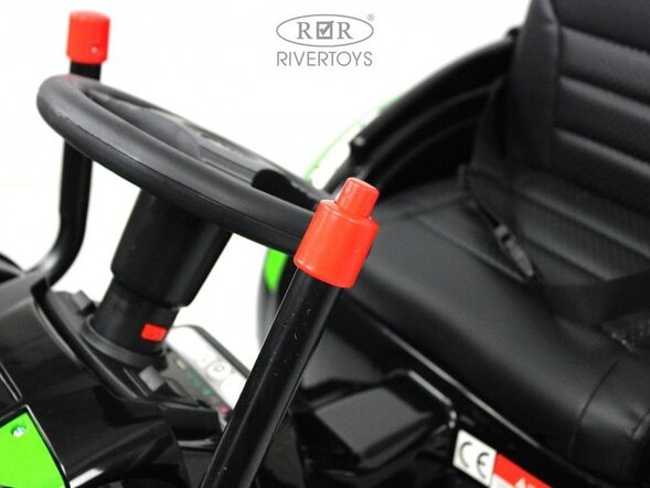 Детский электромобиль трактор-погрузчик с прицепом HL395