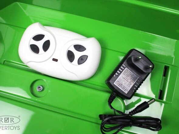 Детский электромобиль трактор-погрузчик с прицепом HL395