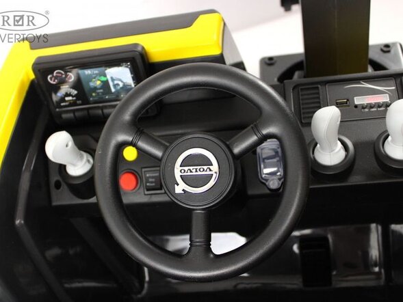 Детский электромобиль трактор Volvo (Y444YY) Лицензия