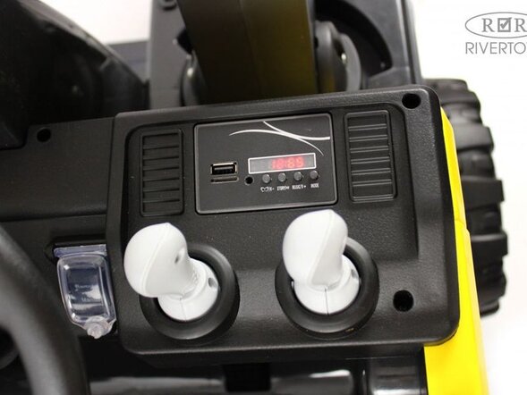 Детский электромобиль трактор Volvo (Y444YY) Лицензия