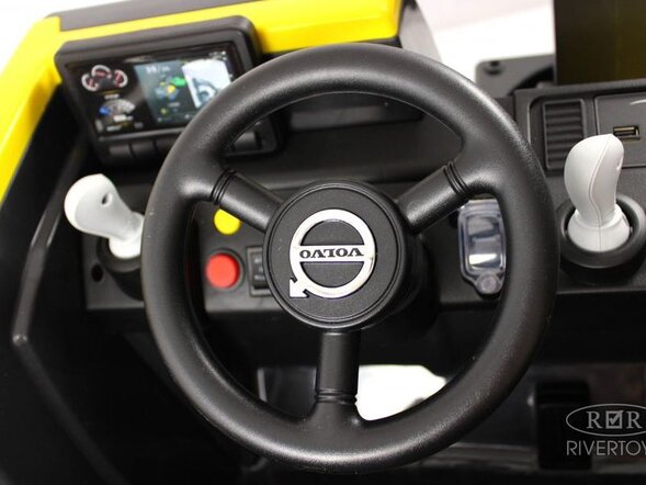 Детский электромобиль трактор Volvo (Y444YY) Лицензия