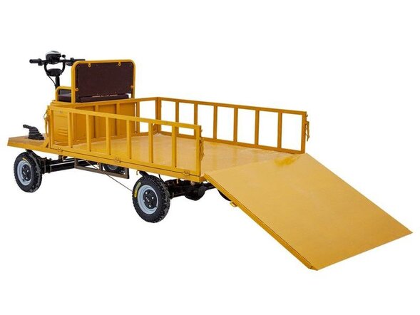 Платформенная тележка электрическая RuTrike ПЕРОН ТРАП