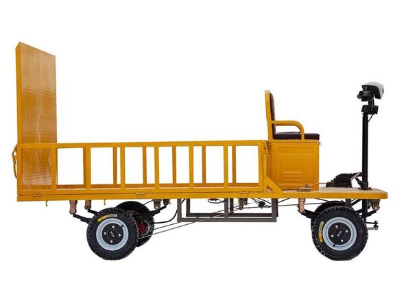 Платформенная тележка электрическая RuTrike ПЕРОН ТРАП