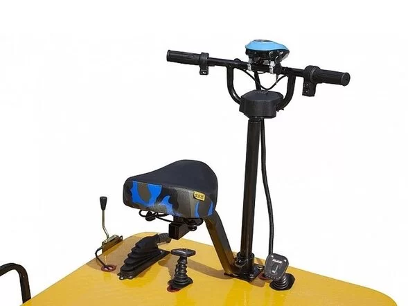 Платформенная электрическая тележка RuTrike СКЛАД 1500 New