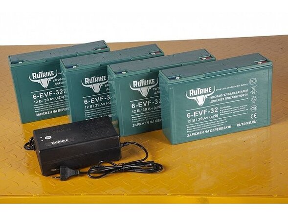 Платформенная электротележка RuTrike ПЛИТА 1500