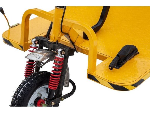 Платформенная тележка электрическая RuTrike ТАКСА ВАЙД