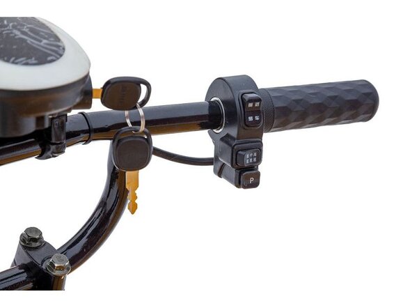 Платформенная тележка электрическая RuTrike ТАКСА ВАЙД