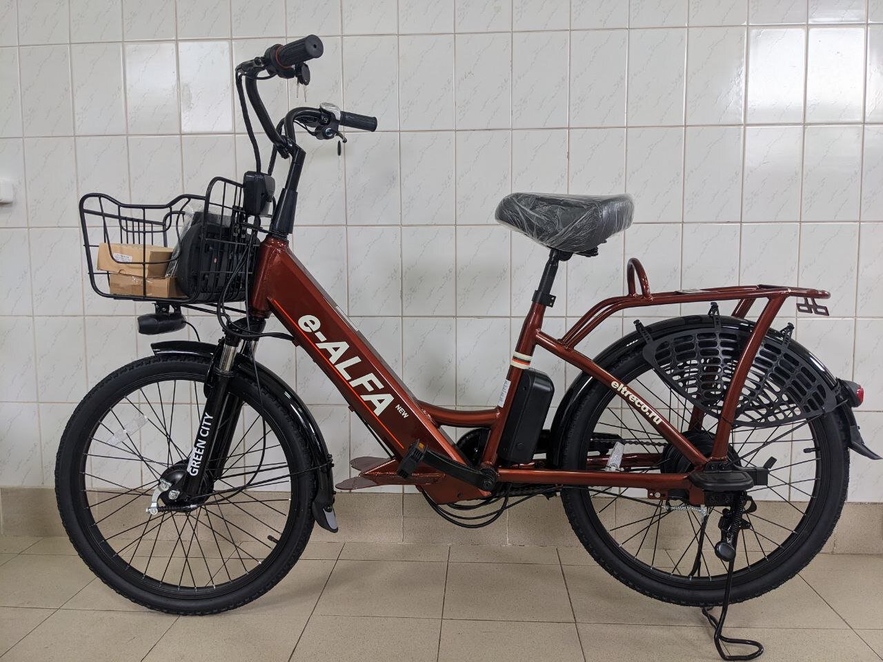 Электровелосипед GREEN CITY e-ALFA new SFPB22091137
