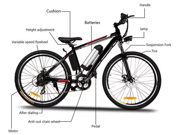 Электровелосипед MYATU ANCHEER M0126