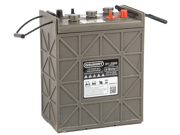 Аккумулятор тяговый WET Gelbert DT-J305 (6V271A/H C5) [J305H-AC]