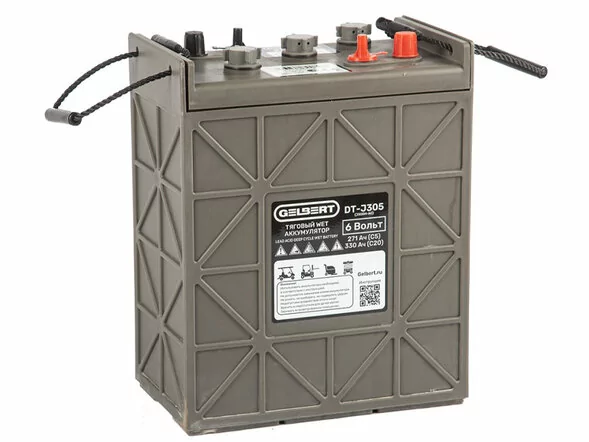 Аккумулятор тяговый WET Gelbert DT-J305 (6V271A/H C5) [J305H-AC]