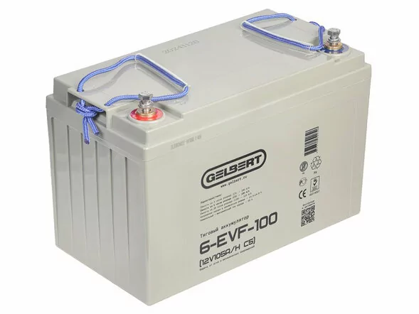 Аккумулятор тяговый Gelbert 6-EVF-100 (12V105A/H C5)