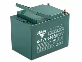 Тяговый аккумулятор RuTrike 6-EVF-55 (12V55A/H C3)