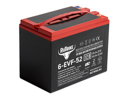 Тяговый аккумулятор RuTrike 6-EVF-52 (12V52A/H C3)