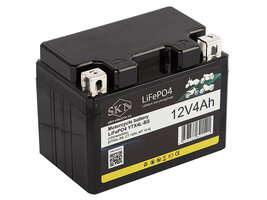 Аккумулятор для мототехники SKN LiFePO4 YTX4L-BS (12V/4Ah/50A) [UTX4L-BS, CT 1204, MT 12-4]