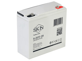 Тяговый аккумулятор SKN 6-DZF-20 (12V22.5A/H C5)